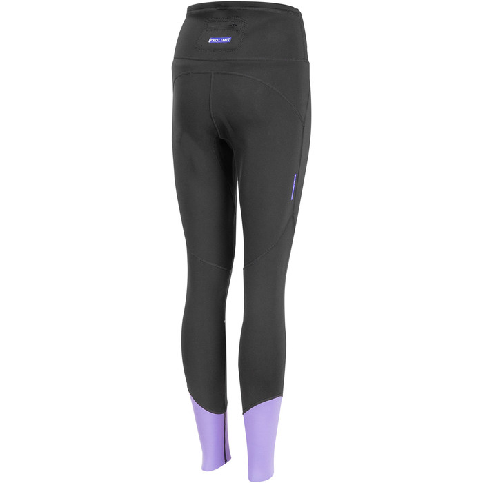 2023 Prolimit Womens Airmax 1.5mm Wetsuit SUP Trousers 400.14740.040 - Black / Lavender